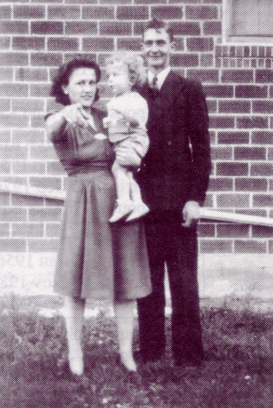 Mary, Buddy (George) and Norbert, 1944