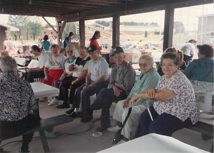 1995 - Ann, Amanda, Nick, Steve, John, Mary & Manda